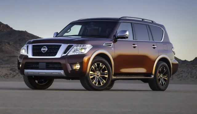 Nissan Armada 2017 tres cuartos delanteros