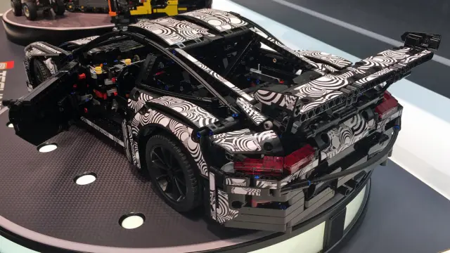 Porsche GT3 RS de Lego detalle zaga