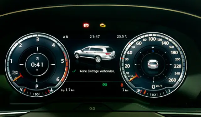 nuevo volkswagen passat 2014 active info display