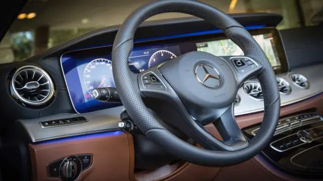 Mercedes Clase E Cabrio 2017 habitáculo
