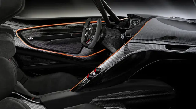 Aston Martin Vulcan interior