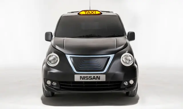 Nissan e-NV200 London Taxi delantera