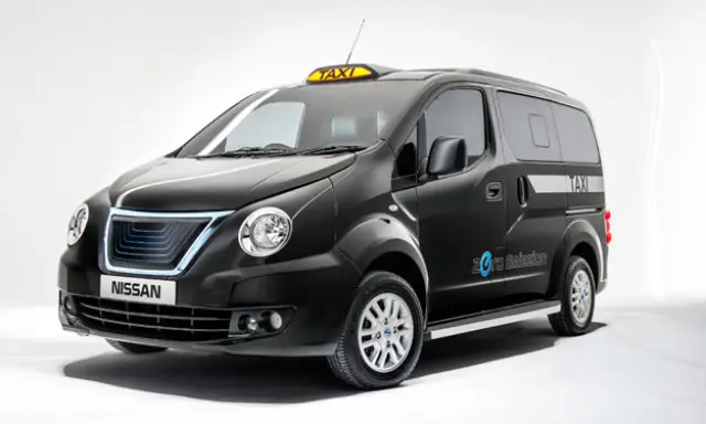 Nissan e-NV200 London Taxi delantera