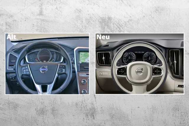 Mantiene un cockpit digital, pero con el diseño clásico de dos indicadores. Botones y mandos tienen más calidad.