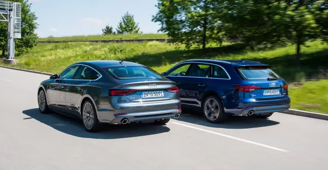 Audi TechDay A4 A5 Sportback g-tron