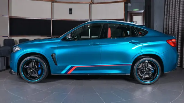 BMW X6 M personalizado lateral