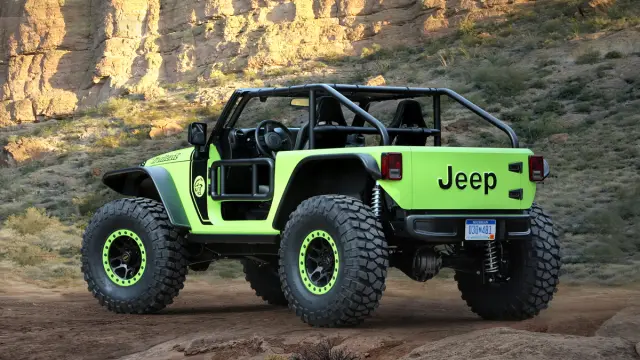 Jeep Trailcat trasera