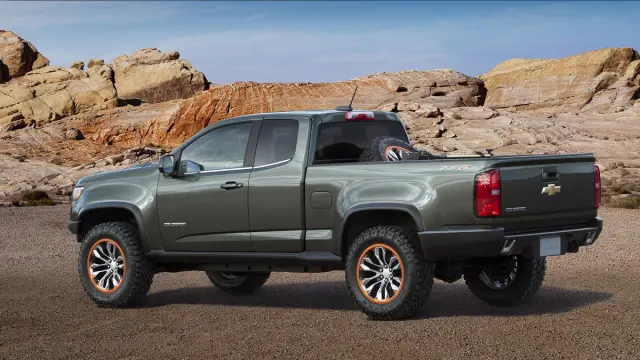 Chevrolet Colorado ZR2 Concept trasera