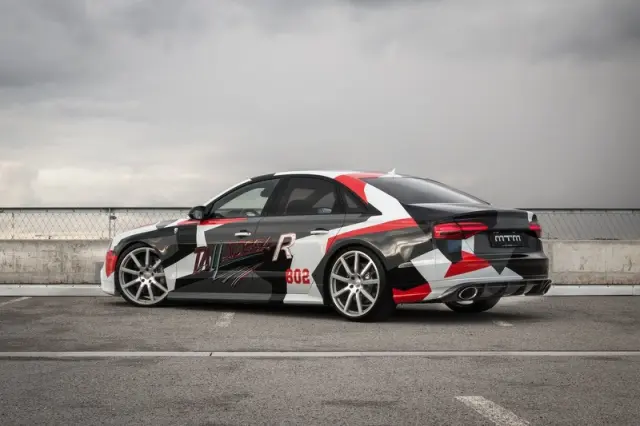 Audi S8 Talladega R by MTM: tres cuartos traseros