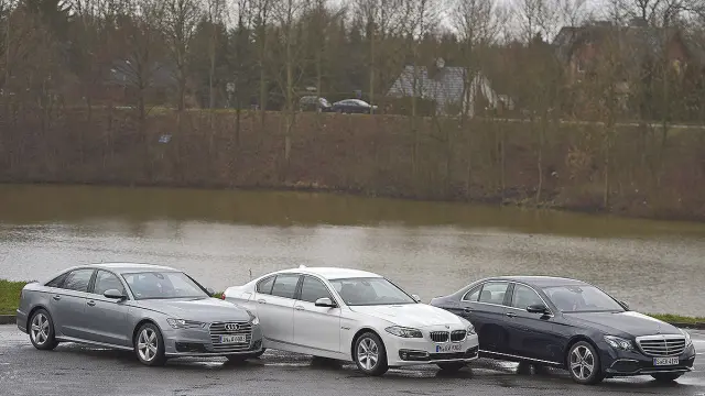 12Comparativa: Mercedes Clase E / Audi A6 / BMW Serie 5
