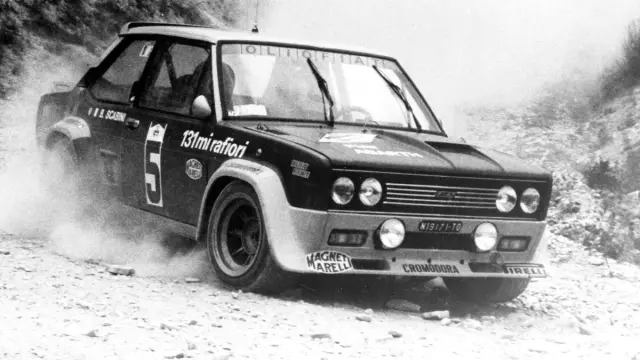 Fiat 131 Abarth Walter Röhrl
