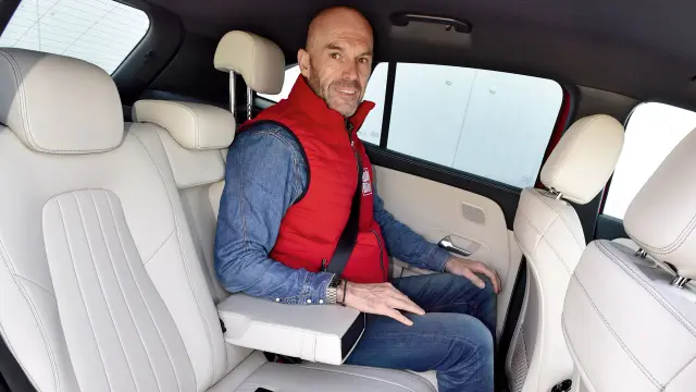 Las plazas traseras del Mercedes, algo mejor también