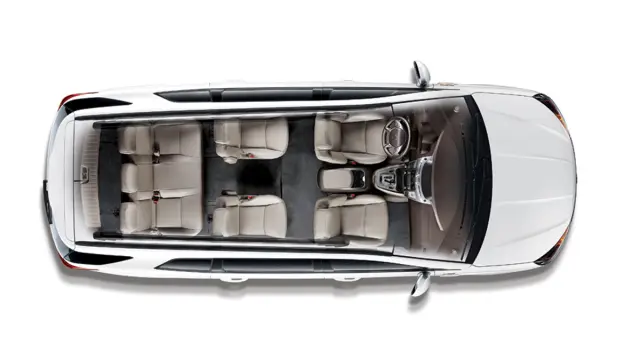 Prueba SsangYong Rodius detalle habitáculo