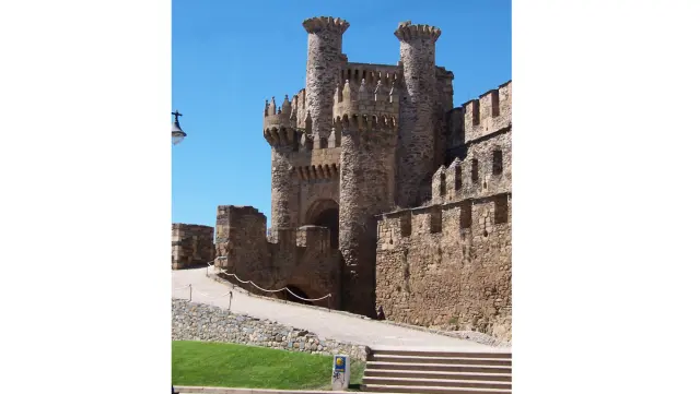 Castillo templario de Ponferrada, en León