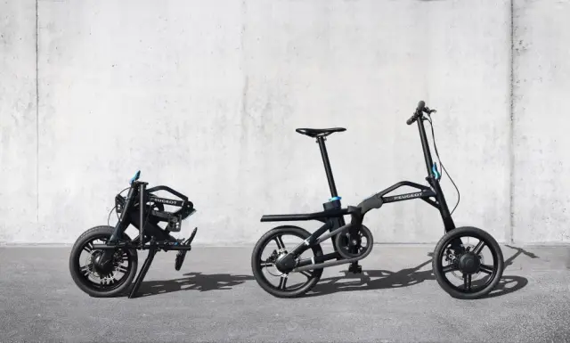 La bicicleta eléctrica eF01 de Peugeot