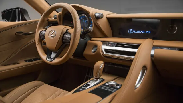 Lexus LC 500 interior
