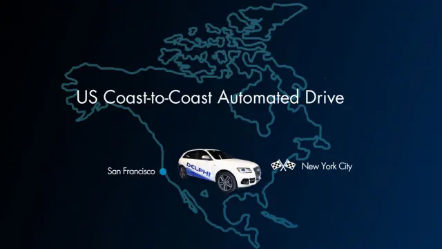 Audi SQ5 autónomo mapa