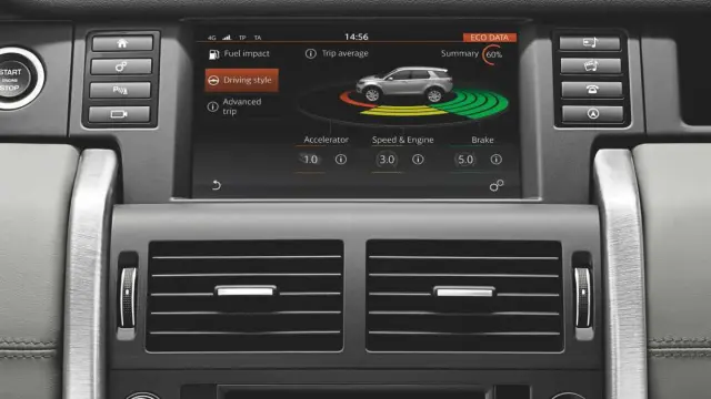 Land Rover Discovery Sport pantalla multifunción