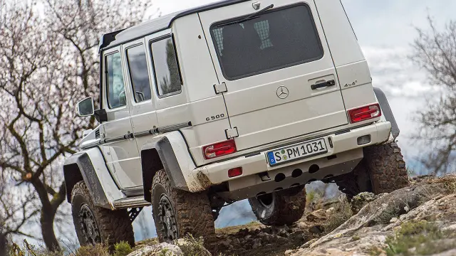 Prueba: Mercedes G 500 4x4² offroad zaga