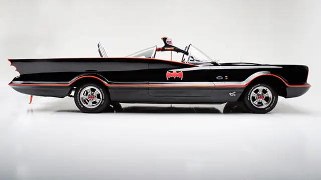 coches americanos más caros Batmóvil 1 de 1966