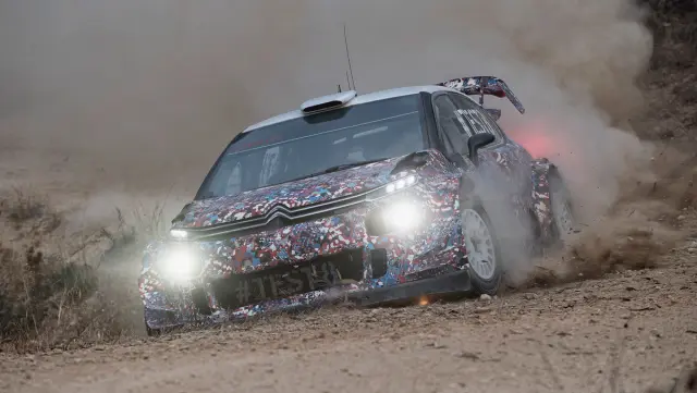 El arma de Citroën para el WRC 2017 está poniéndose a punto.