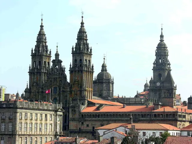 Vistas de la Catedral de Santiago