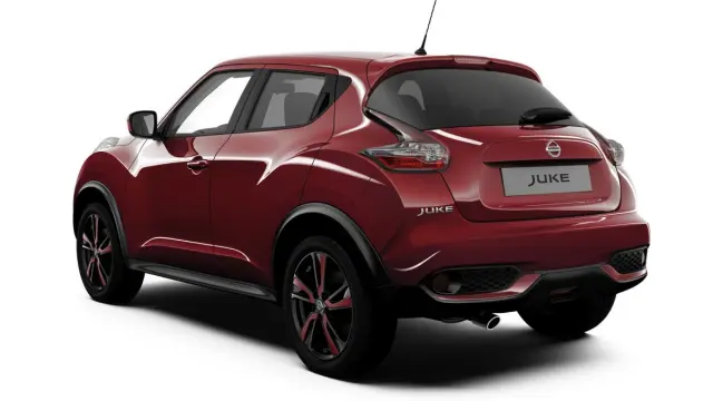 Nissan Juke Dynamic rojo trasera