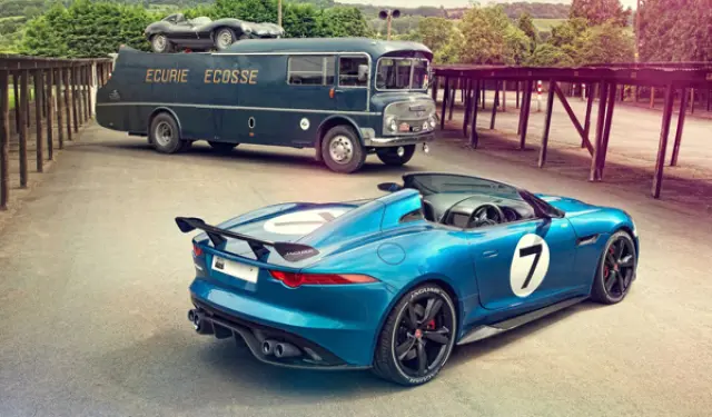 Jaguar Project 7 Concept, Goodwood Festival, presentación, Jaguar