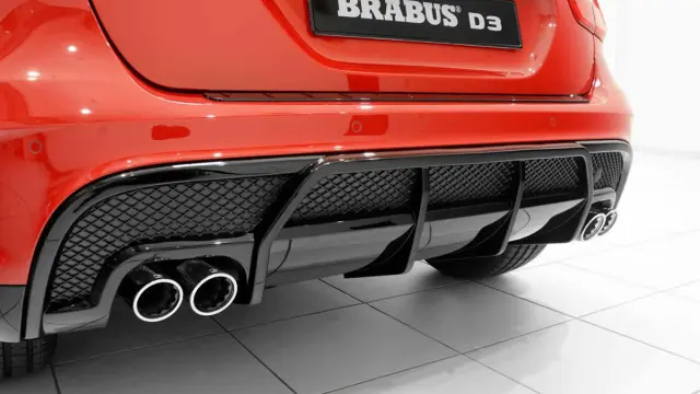 Mercedes GLA 220 CDI por Brabus difusor