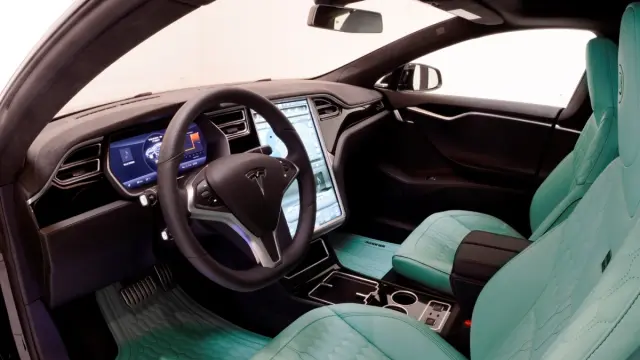 Tesla Model S P90D by Brabus interior