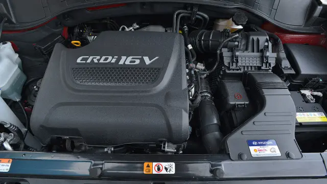 Hyundai Santa Fe lateral motor