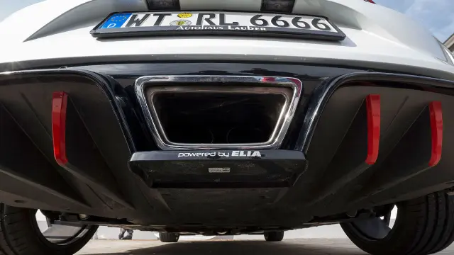 El Elia lleva un difusor más grande