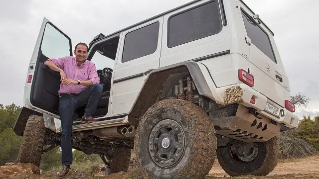 Prueba: Mercedes G 500 4x4² offroad zaga redactor