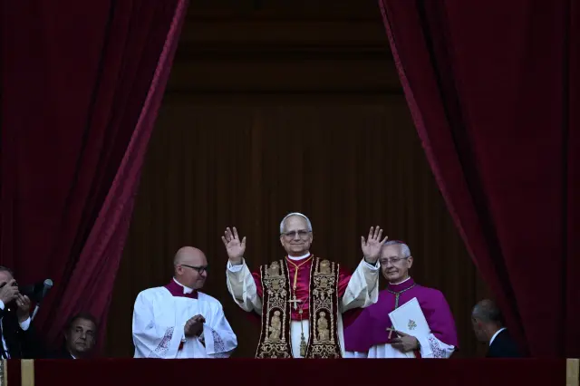 El papa León XIV.