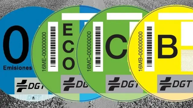 nuevas etiquetas DGT