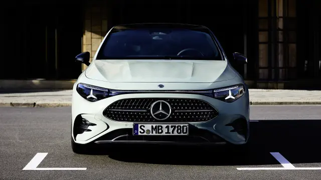 Así es la visión delantera del nuevo CLA