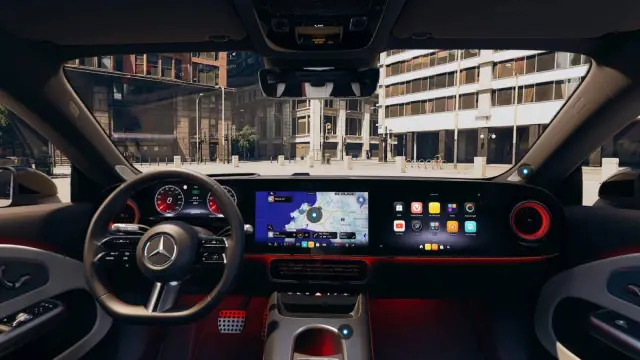 El lujoso interior del CLA