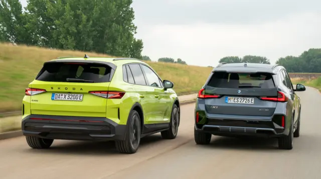 Skoda Elroq RS vs. BMW iX1 xDrive30, zagas.
