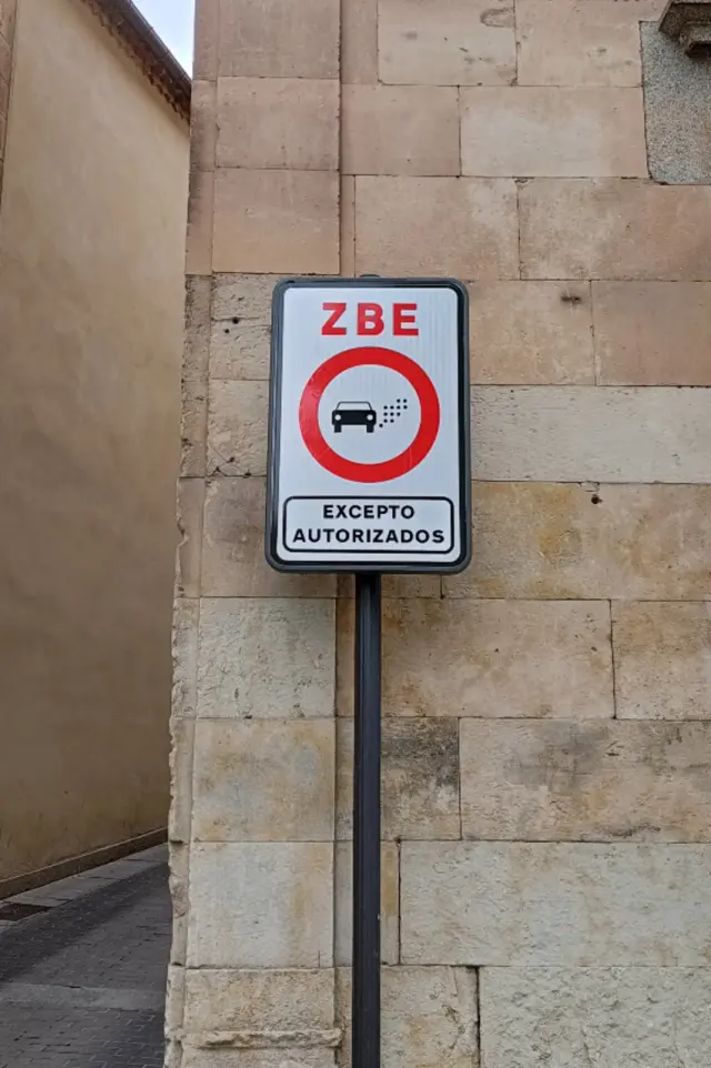 ZBE de Salamanca.