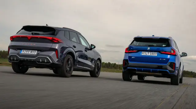 Comparativa del BMW X1 sDrive18i vs Cupra Terramar 1.5 eTSI: zagas.