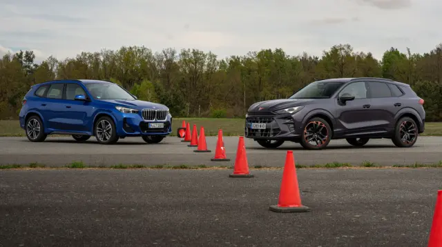 Comparativa del BMW X1 sDrive18i vs Cupra Terramar 1.5 eTSI: en los conos.