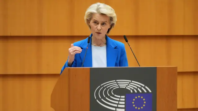 Presidente de la Comisión Europea, Ursula von der Leyen.