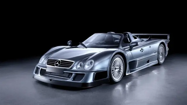 Mercedes CLK GTR Roadster.