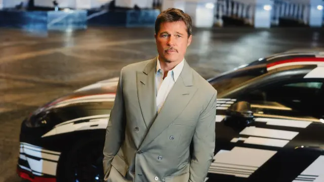 Brad Pitt y el MERCEDES-AMG GT 4-Door Coupé