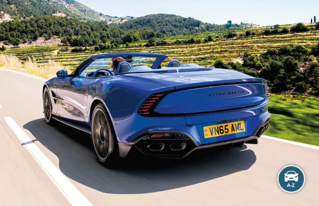 He probado el Aston Martin Vanquish Volante: zaga.