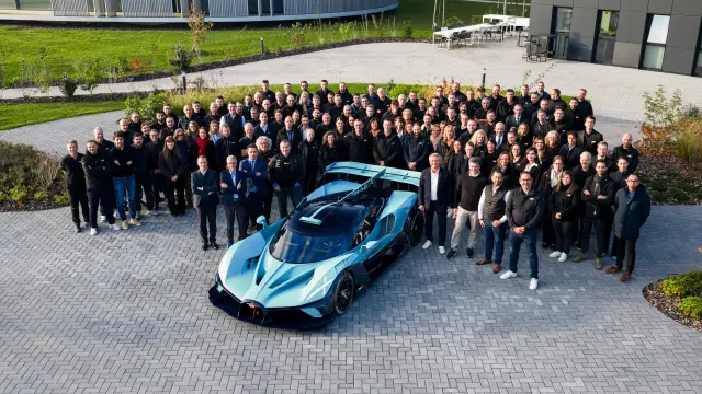 El último Bugatti Bolide
