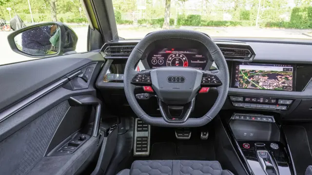 Ya he probado el nuevo Audi RS 3 Sportback: cockpit.