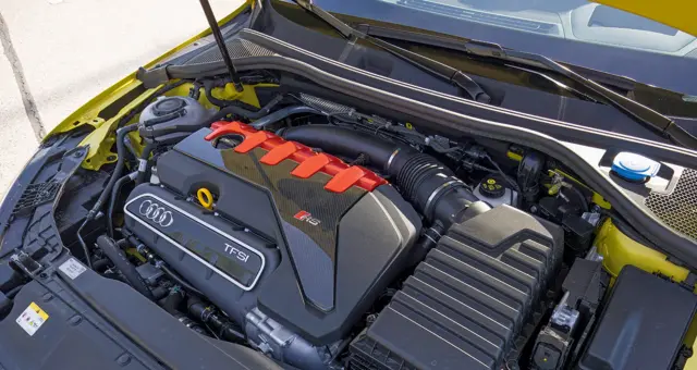 Ya he probado el nuevo Audi RS 3 Sportback: motor.