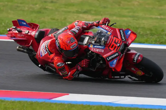 Marc, en pista durante esta temporada