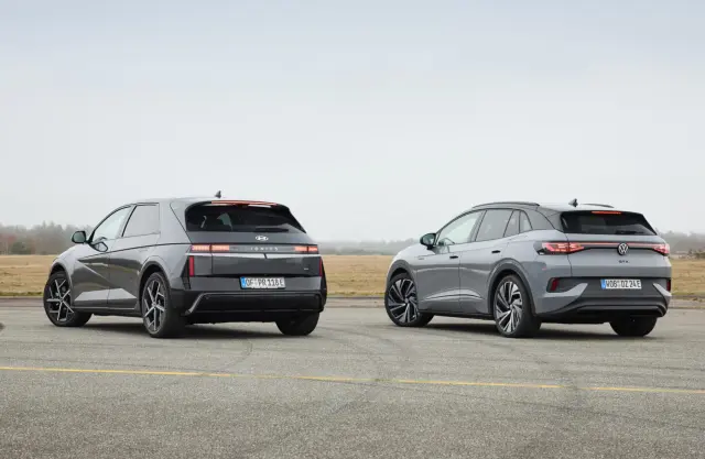 Comparativa del Hyundai Ioniq 5 AWD vs Volkswagen ID.4 GTX. Zagas.